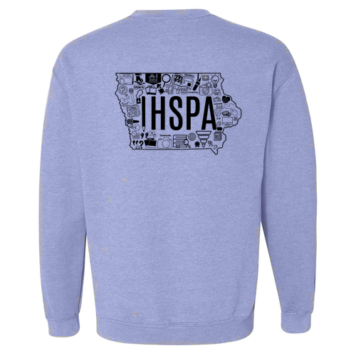 Gildan Heavy Blend Crew Neck Sweatshirt -- Violet