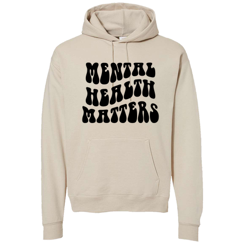 Hanes 50/50 Comfort Blend Fleece Pullover Hood Adult -- Sand