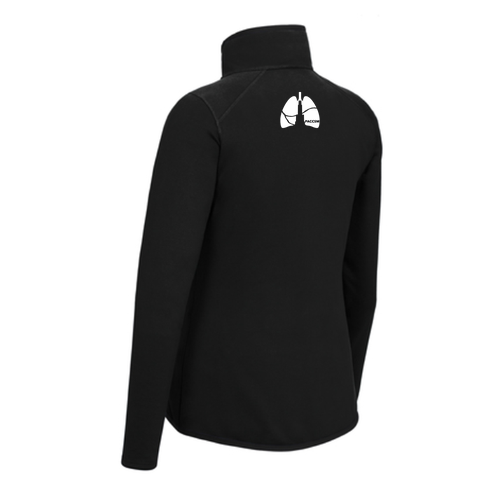 The North Face Ladies Skyline Black Full-Zip Fleece Jacket