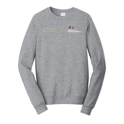 Port and Company Fan Favorite Fleece Crewneck Sweatshirt -- Athletic Heather