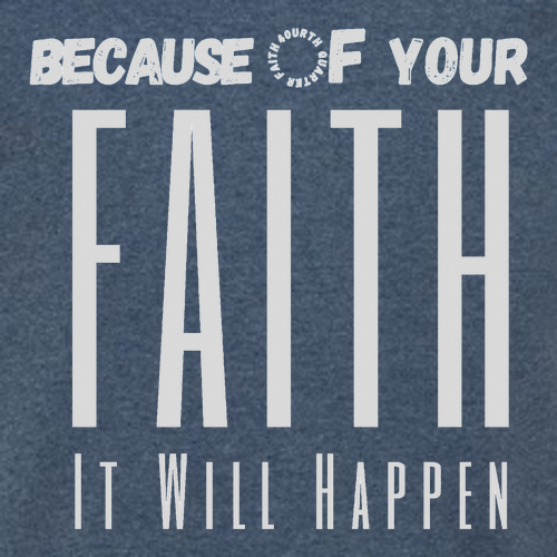 It Will Happen Hoodie -- Vintage Heather Blue