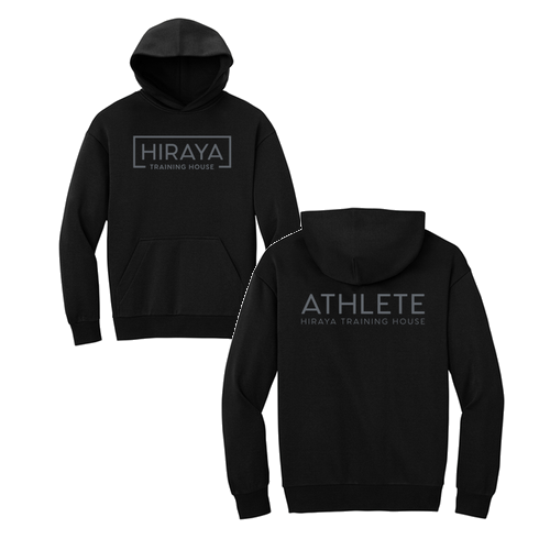 Hiraya Athlete Hoodie -- Black