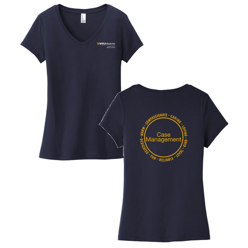 District Women's Very Important Tee  V-Neck -- New Navy
