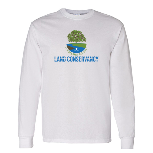 Gildan Heavy Cotton Longsleeve Basic T-Shirt -- White