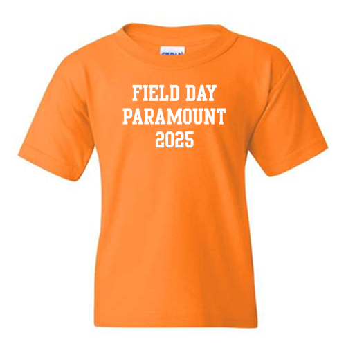 YOUTH Gildan Heavy Cotton Basic T-Shirt -- Tennessee Orange (BUSEKRUS)