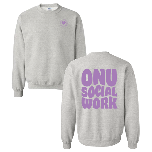 Gildan Heavy Blend Crew Neck Sweatshirt -- Ash