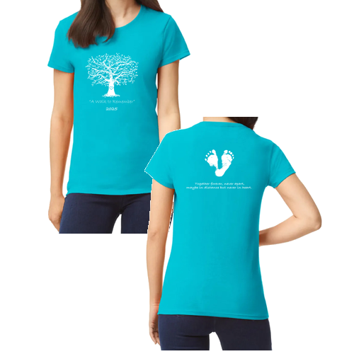 Mens/Unisex Gildan SoftStyle T-Shirt -- Tropical Blue