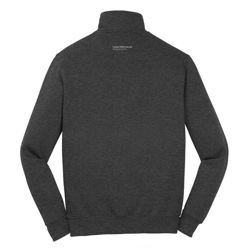 Sport Tek Quarter Zip Sweatshirt -- Graphite Heather