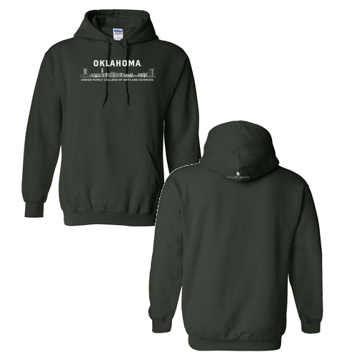 Gildan Heavy Blend Hooded Sweatshirt -- Forest Green
