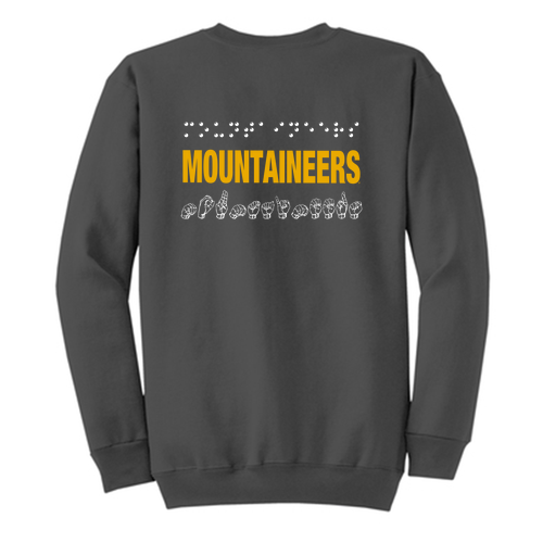 Port and Company Classic Crewneck Sweatshirt -- Charcoal
