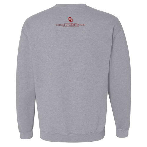 Gibbs College Sweatshirt- Sport Gray