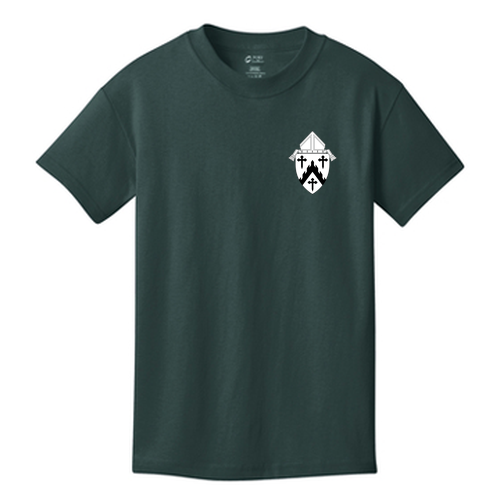 Port and Company Youth 5.4oz T Shirt -- Dark Green