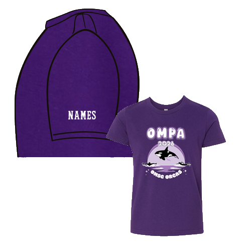 Bella Canvas Youth Short-Sleeve T-Shirt -- Team Purple
