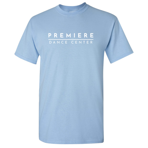 Mens/Unisex Gildan Heavy Cotton Basic T-Shirt -- Light Blue