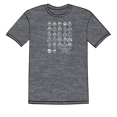 Gildan Heavy Cotton Basic T-Shirt -- Dark Heather