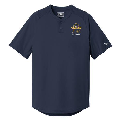 New Era Youth Diamond Era 2-Button Jersey -- True Navy