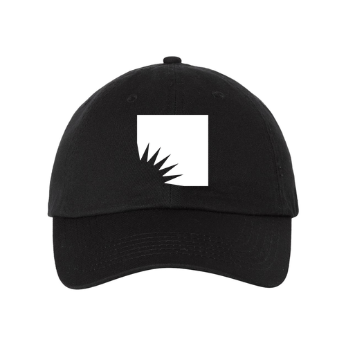 Valucap Bio-Washed Unstructured Hat -- Black