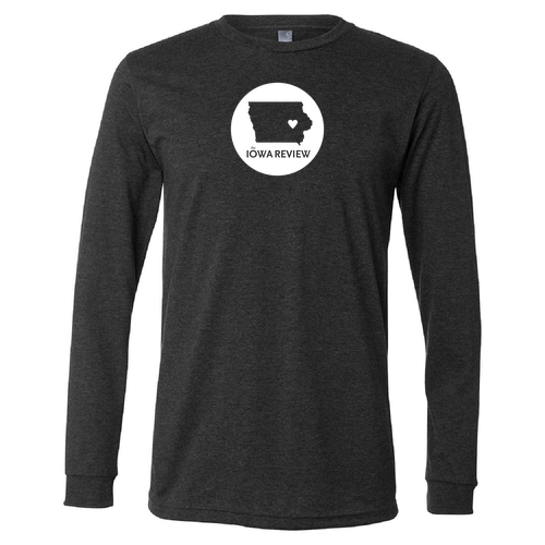 Bella+Canvas Unisex Heather Cvc Long Sleeve Tee- Heathers -- Black Heather