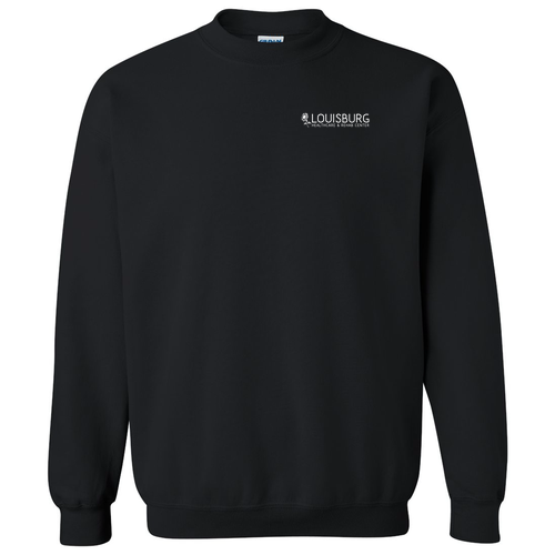 Gildan Heavy Blend Crew Neck Sweatshirt -- Black