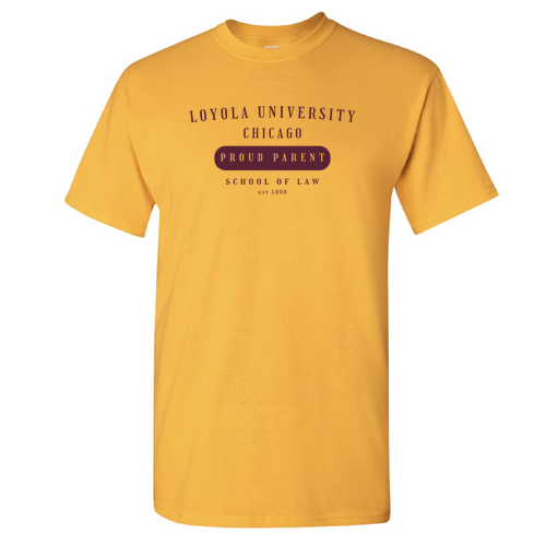 Class of '26 Proud Parents T-Shirt -- Gold