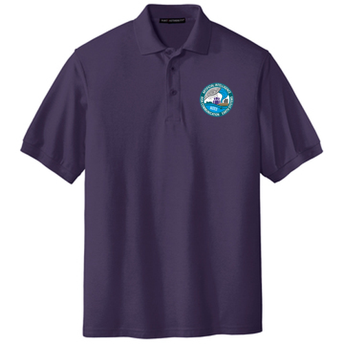 Port Authority Silk Touch Sport Shirt -- Eggplant