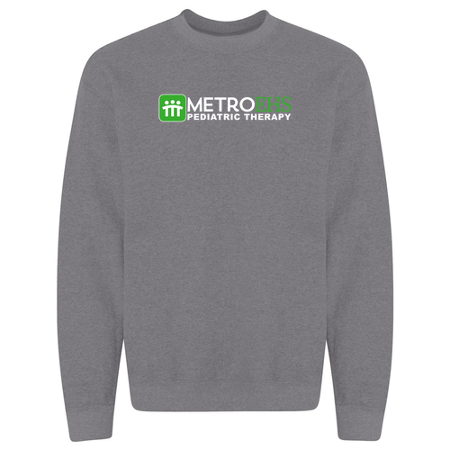 Gildan Heavy Blend Crew Neck Sweatshirt -- Graphite Heather