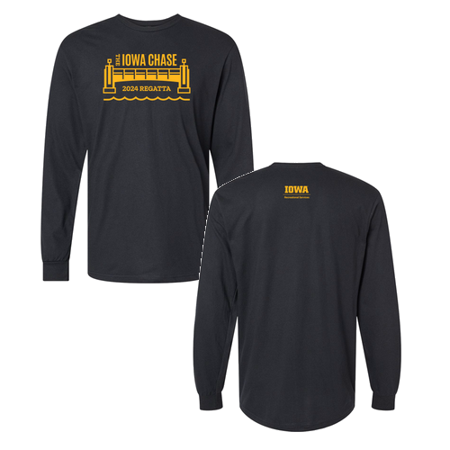 Gildan Softstyle CVC Long Sleeve Tee -- Pitch Black