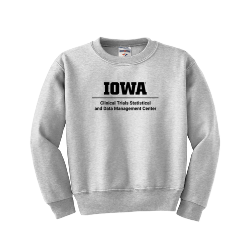 CTSDMC Jerzees Youth 8 oz 50/50 Nublend Fleece Crew -- Ash