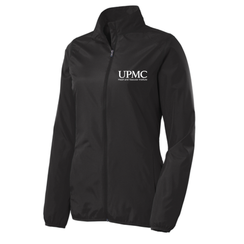 Port Authority Ladies Zephyr Full-Zip Jacket -- Black