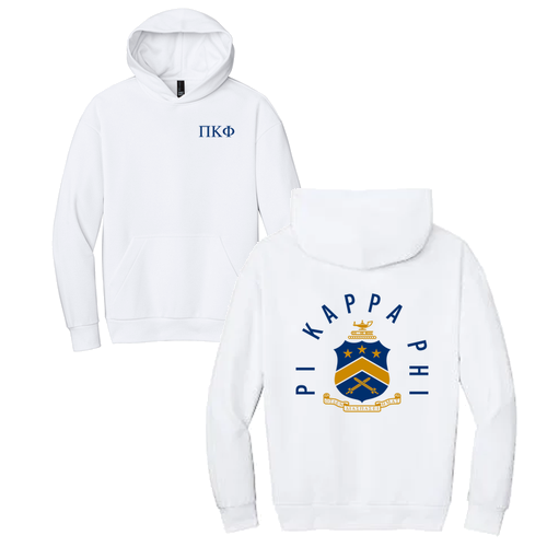 District V.I.T. Heavyweight Fleece Hoodie -- White
