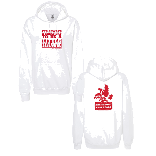 Gildan Adult Softstyle Fleece Pullover Hooded Sweatshirt -- White