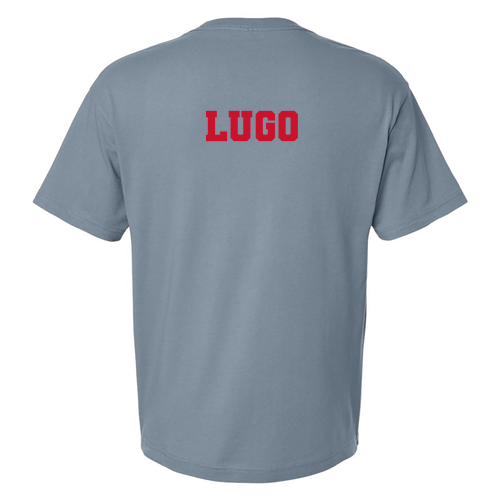 Men's Heavyweight Tee -- Vintage Denim LUGO