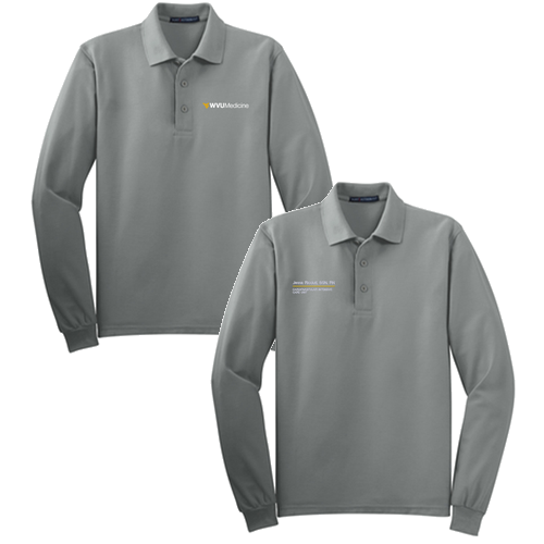 Port Authority Long Sleeve Sport Shirt -- Cool Grey