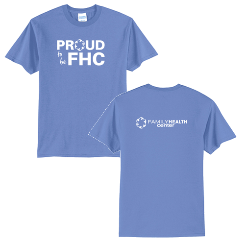 Proud To Be FHC 50/50 Blend Basic T-Shirt -- Carolina Blue