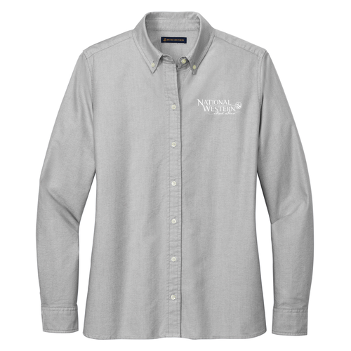 Brooks Brothers Women's Casual Oxford Cloth Shirt -- Windsor Grey