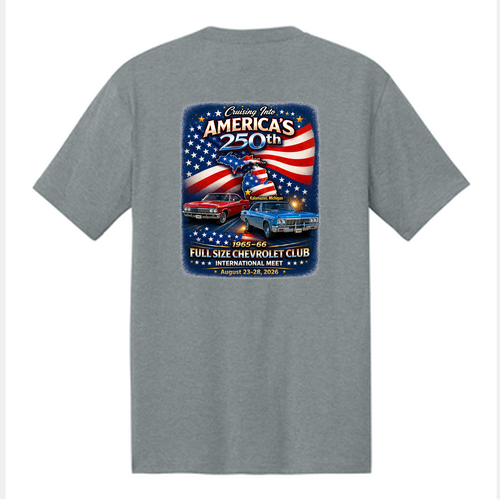 District Made Mens Perfect Tri Crew Tee -- Heathered Grey