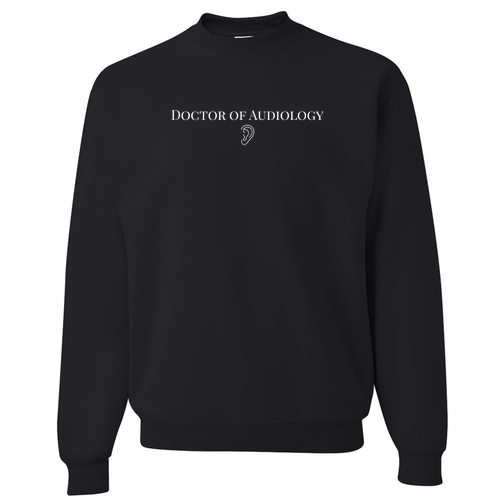 Jerzees 8 Oz., 50/50 Nublend Fleece Crew -- Black