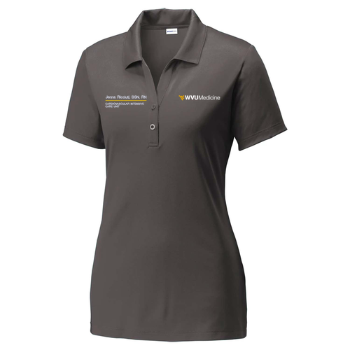 Sport-Tek  Ladies PosiCharge  Competitor  Polo -- Iron Grey