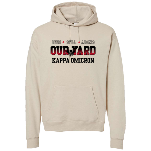 Hanes 7.8 Oz., 50/50 Comfort Blend Fleece Pullover Hood Adult -- Sand