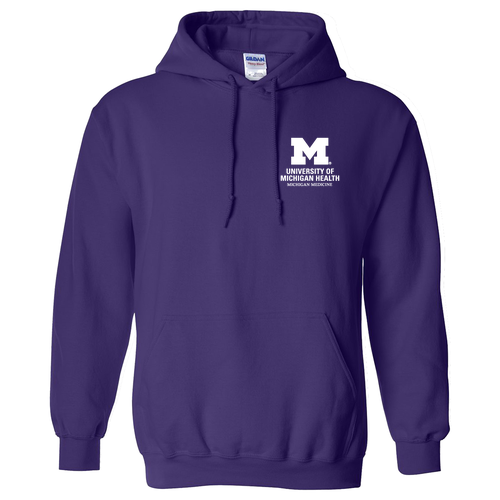 Mens/Unisex Gildan Heavy Blend Hooded Sweatshirt -- Purple