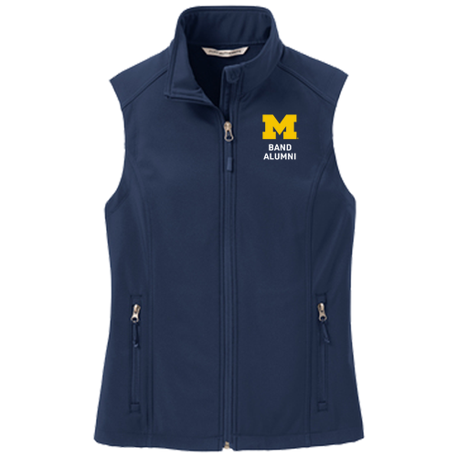 Ladies Port Authority Core Soft Shell Vest -- Dress Blue Navy