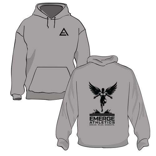 Jerzees 8 oz 50/50 Nublend Adult Hooded Sweatshirt -- Oxford