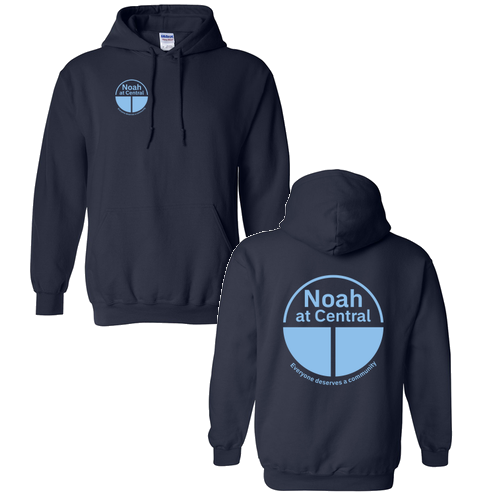 Gildan Heavy Blend Hooded Sweatshirt -- Navy