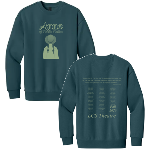 District V.I.T. Heavyweight Fleece Crew -- Deep Cyan