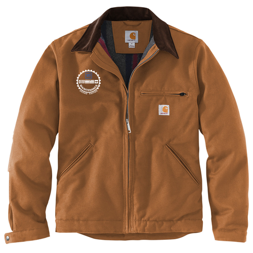 Carhartt Duck Detroit Jacket -- Carhartt Brown