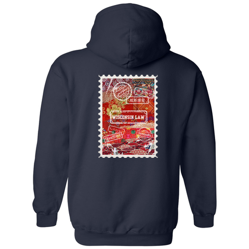 Gildan Heavy Blend Hooded Sweatshirt -- Navy