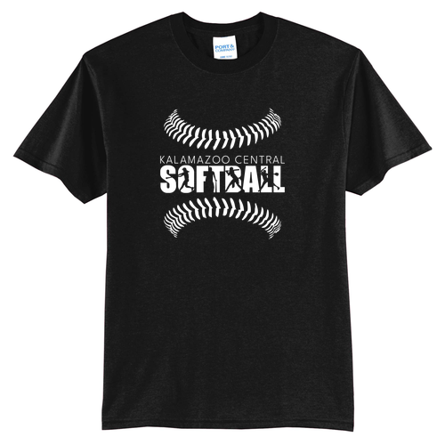 Port and Company 50/50 Blend Basic T-Shirt -- Jet Black