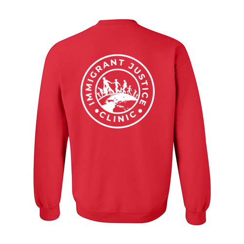 Gildan Heavy Blend Crew Neck Sweatshirt -- Red