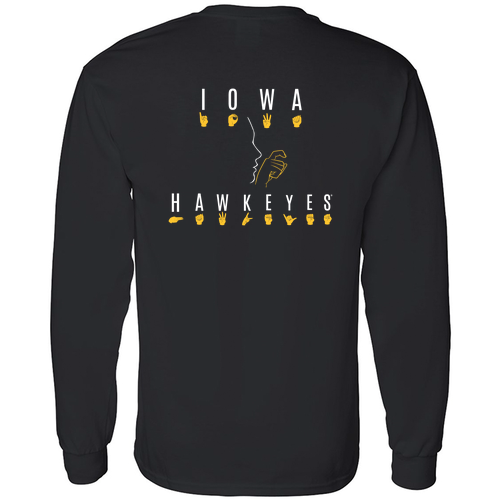 Gildan Heavy Cotton Longsleeve Basic T-Shirt -- Black