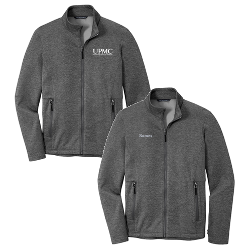 HVI Port Authority Fleece Jacket -- Sterling Grey Heather